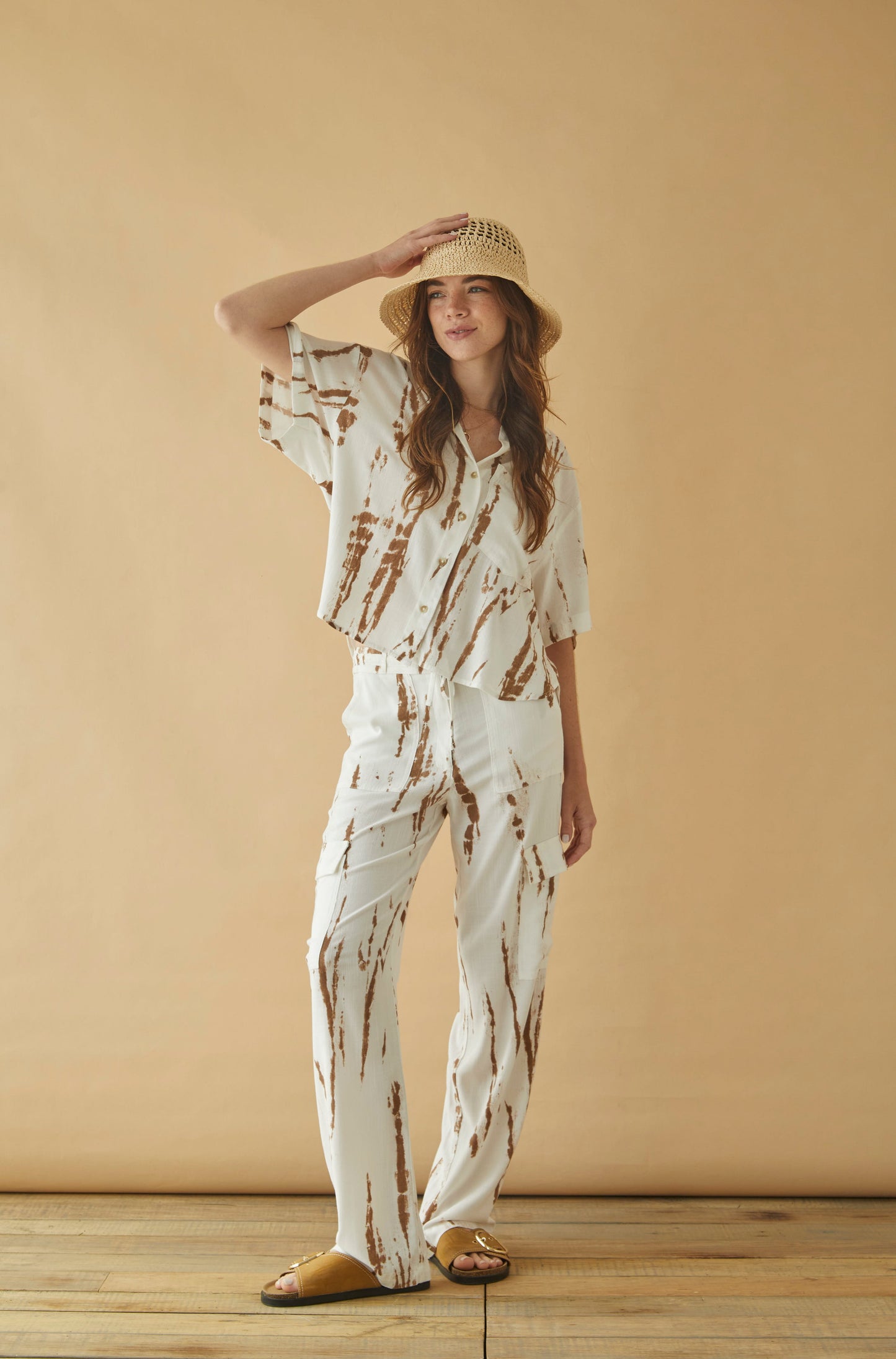 Pantalon Naira Marron