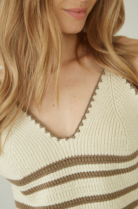 Blusa Oasis Marron