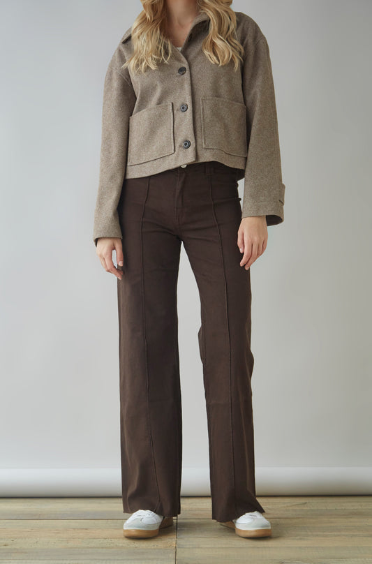 Pantalon Genoveva Marron