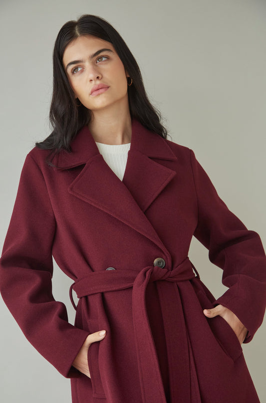 Abrigo Tanner Guinda