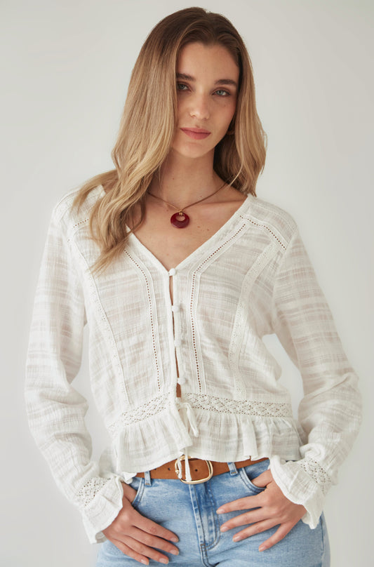 Blusa Natalia Off White