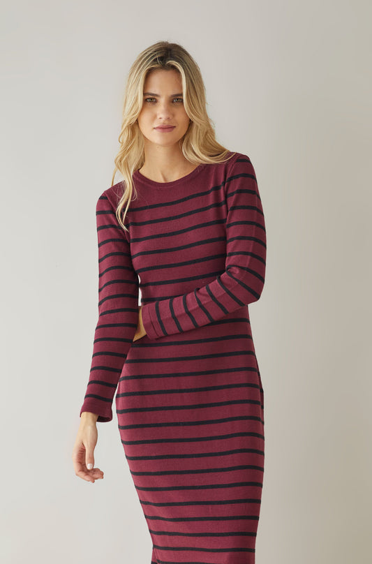 Vestido Montblanc Guinda