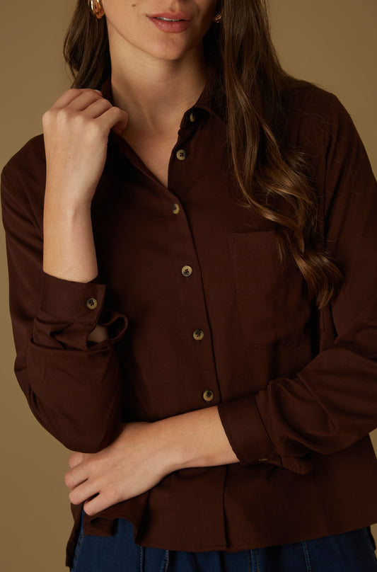 Blusa Ember Marron