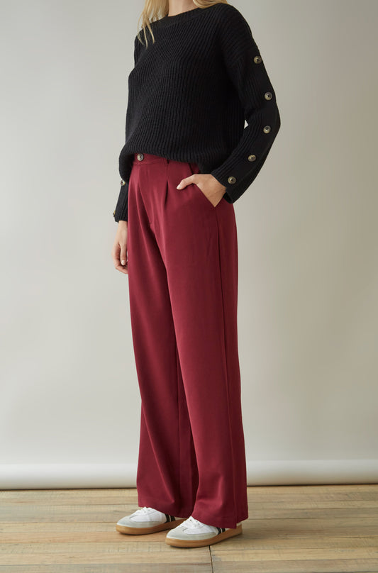 Pantalon Cali Guinda