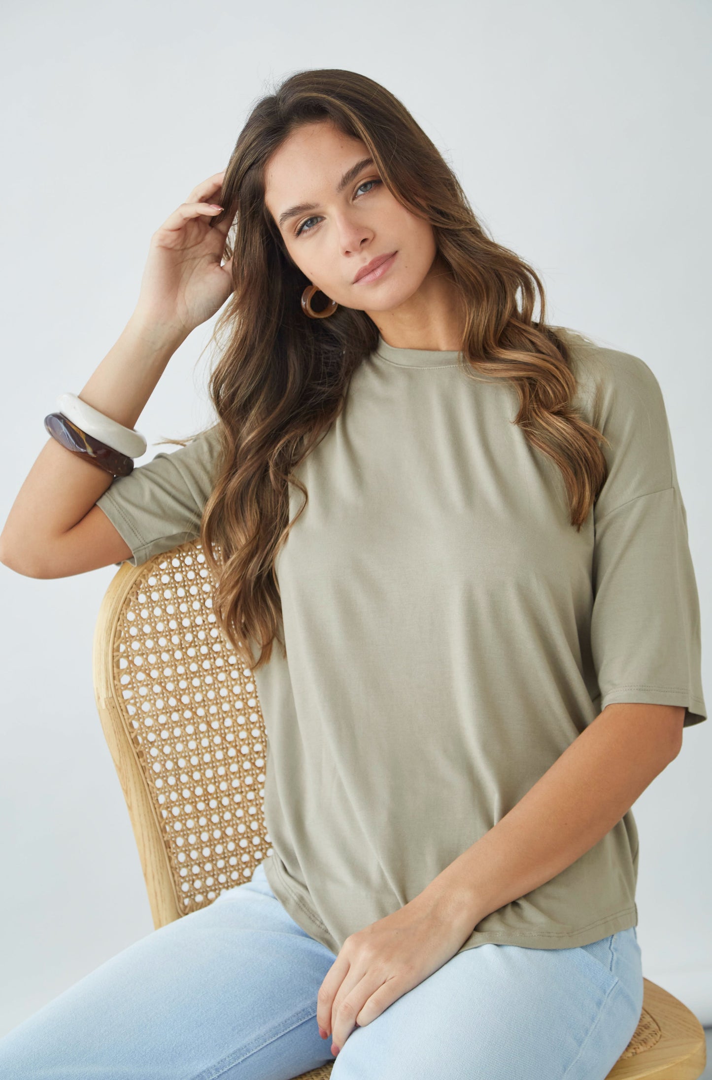 Blusa Split Verde