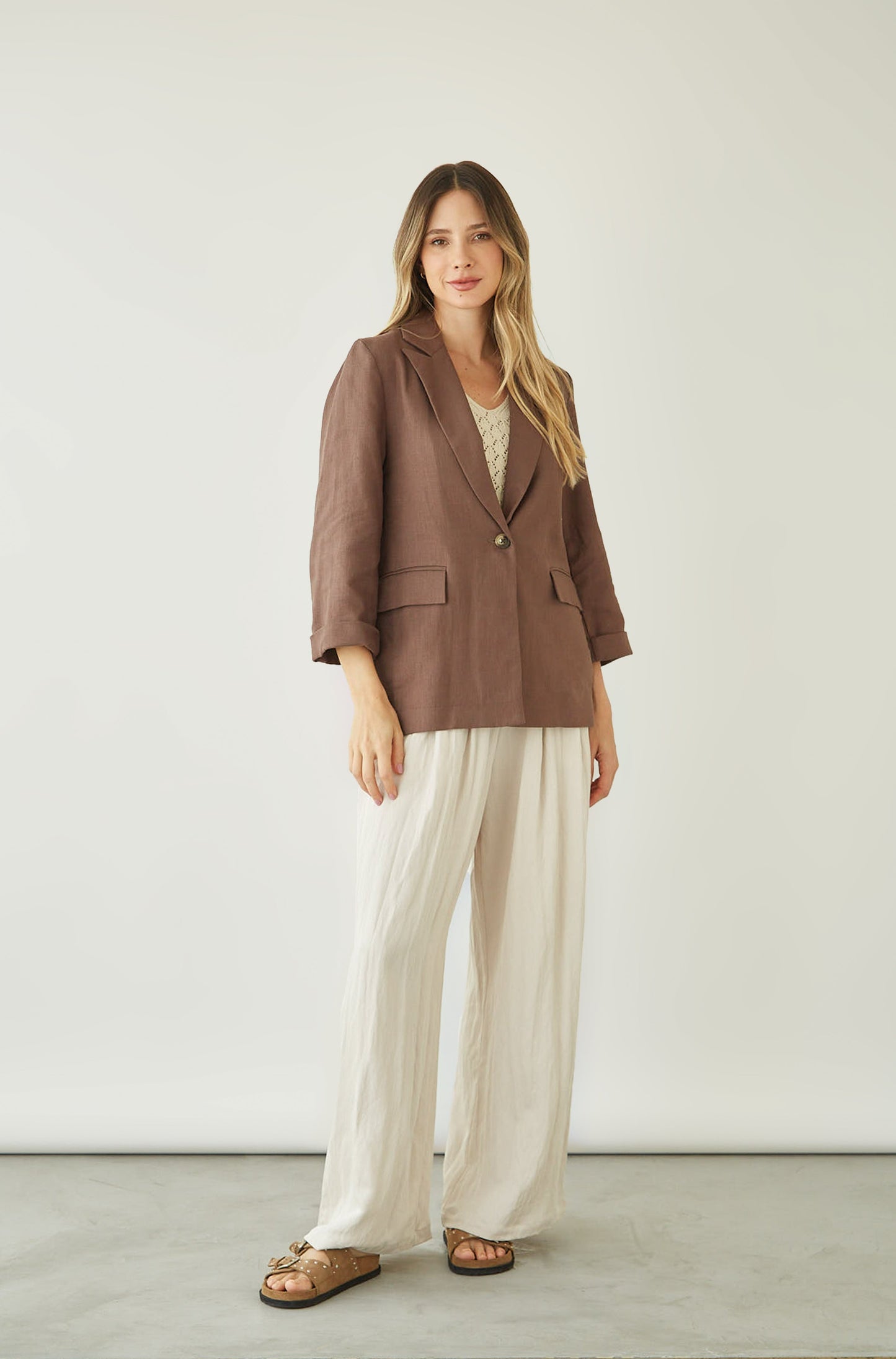 Blazer Flamenco Marron