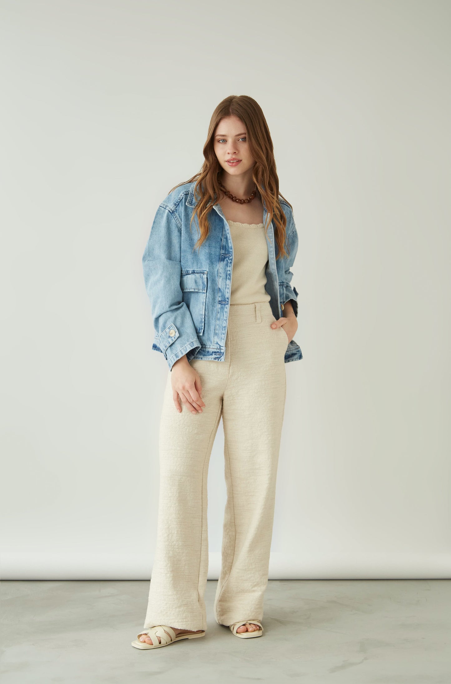 Chaqueta Coastal Celeste