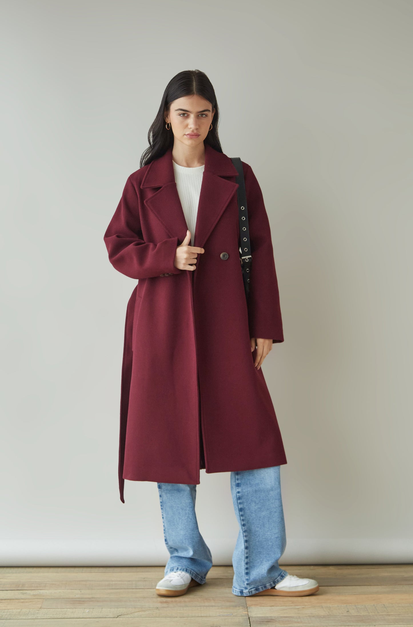 Abrigo Tanner Guinda