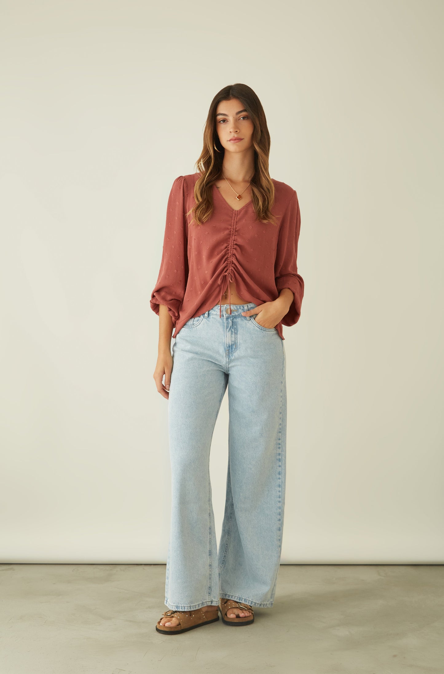 Blusa Hopper Canela