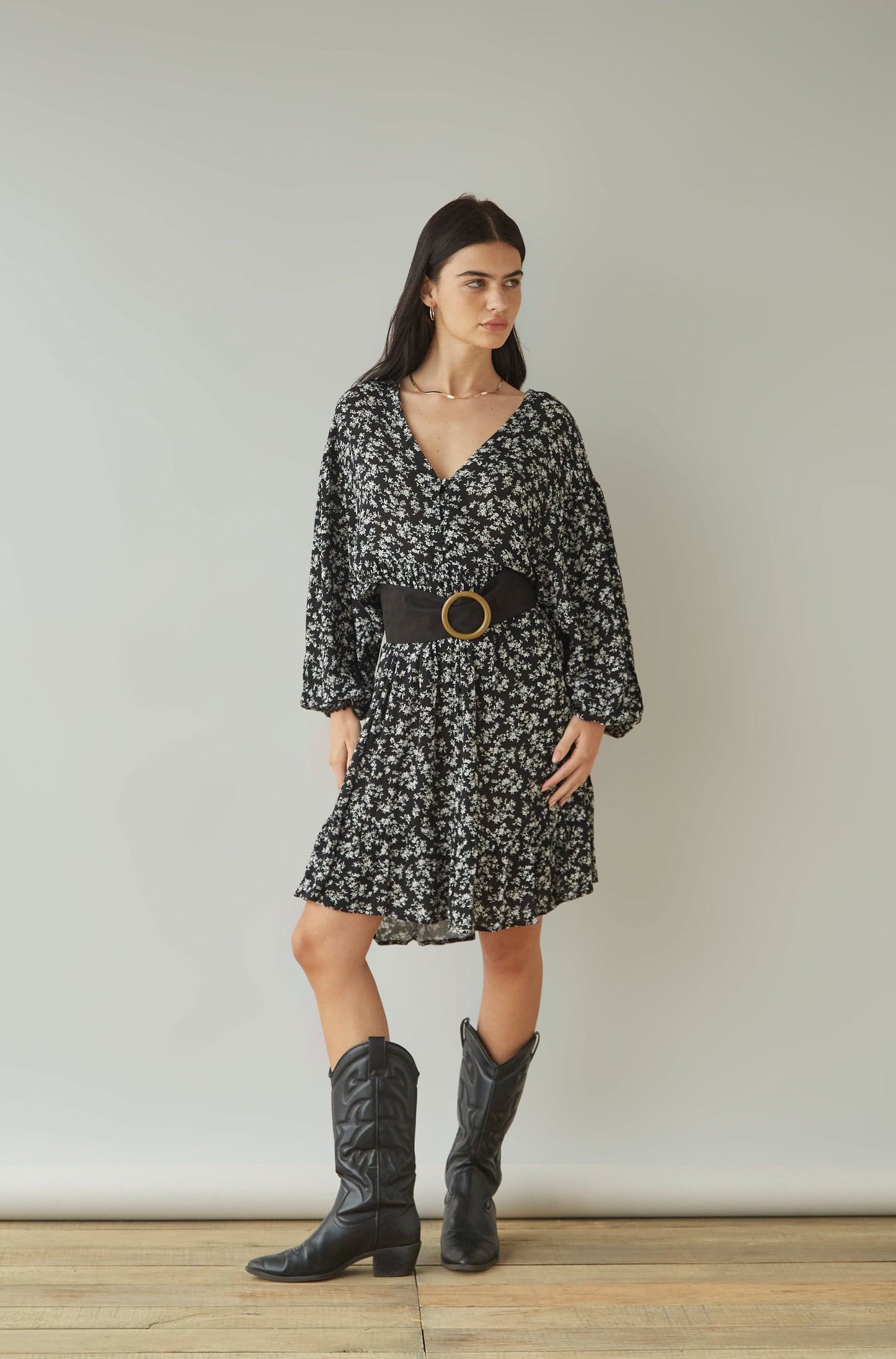 Vestido Sabine Negro