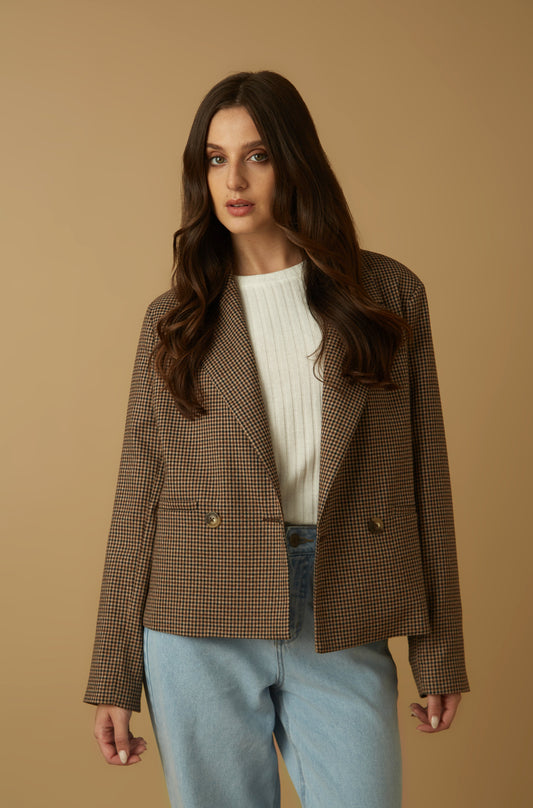Blazer Greenfield Marron