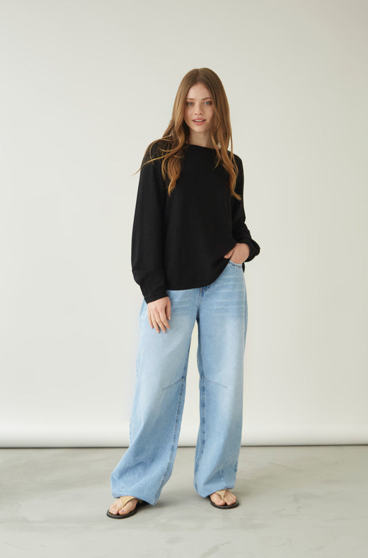 Jeans Eugenia Celeste