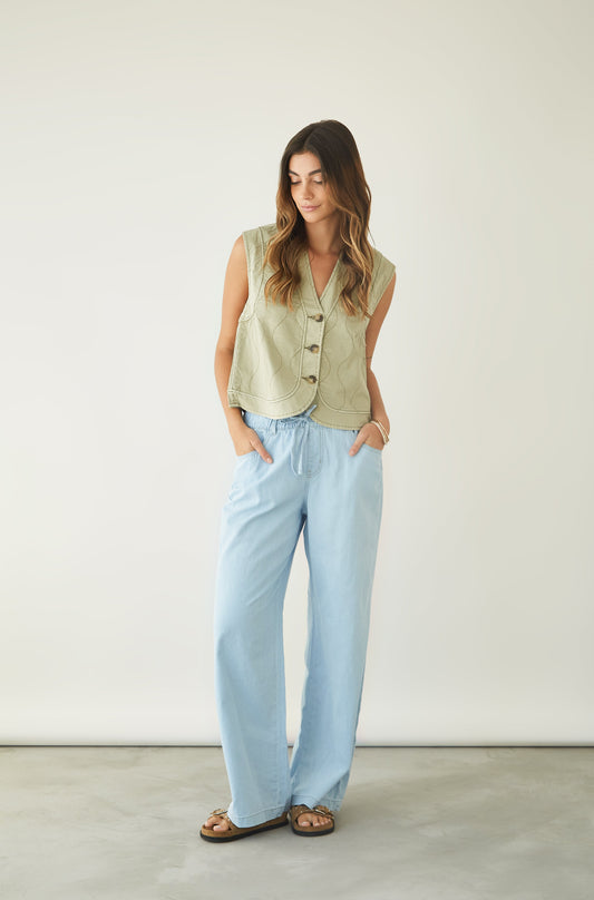 Jeans La Plata Celeste