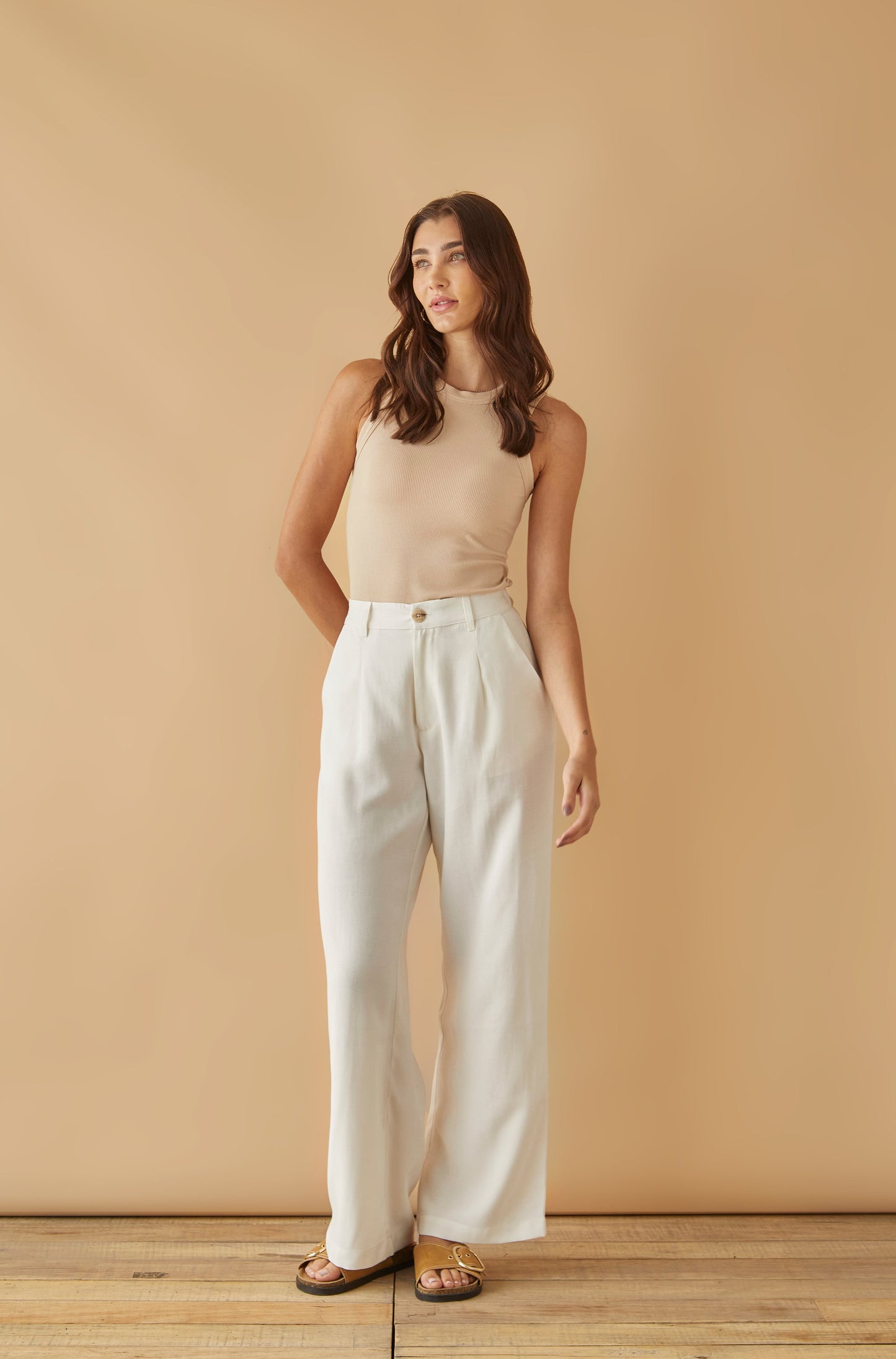 Pantalon Cali Blanco