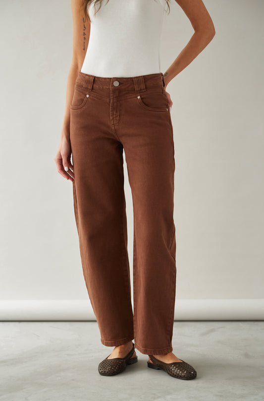 Jeans Langford Marron