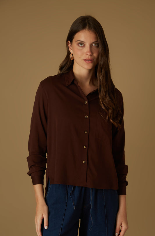 Blusa Ember Marron