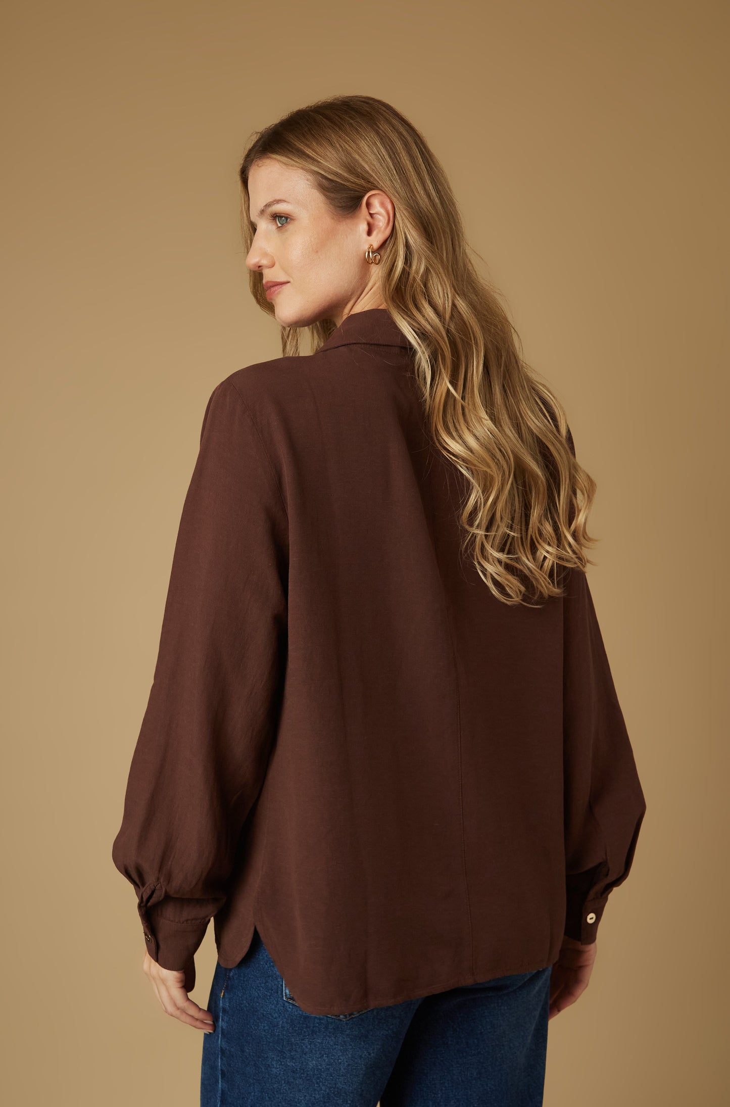 Blusa Cabo Marron