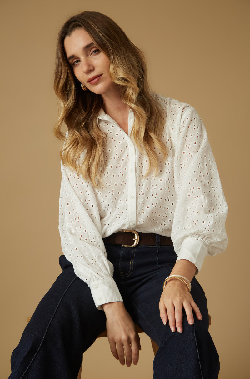 Blusa Lane Off White