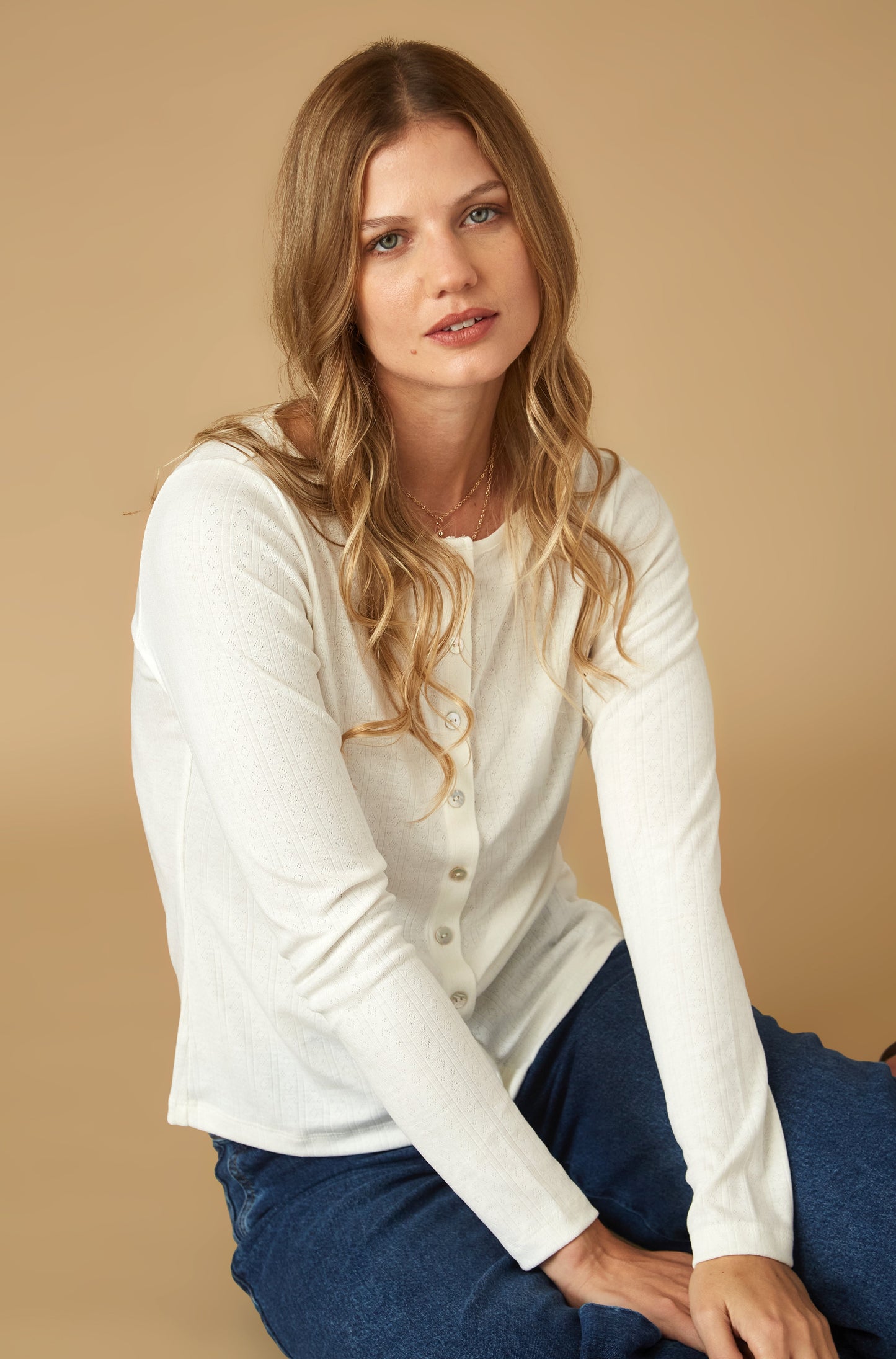 Blusa Main Off White