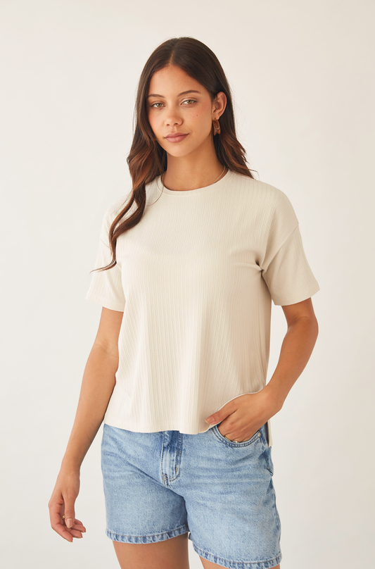 Blusa Elisa Beige