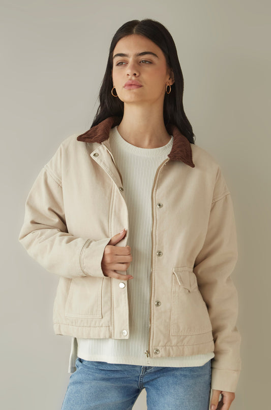 Chaqueta Jaden Beige