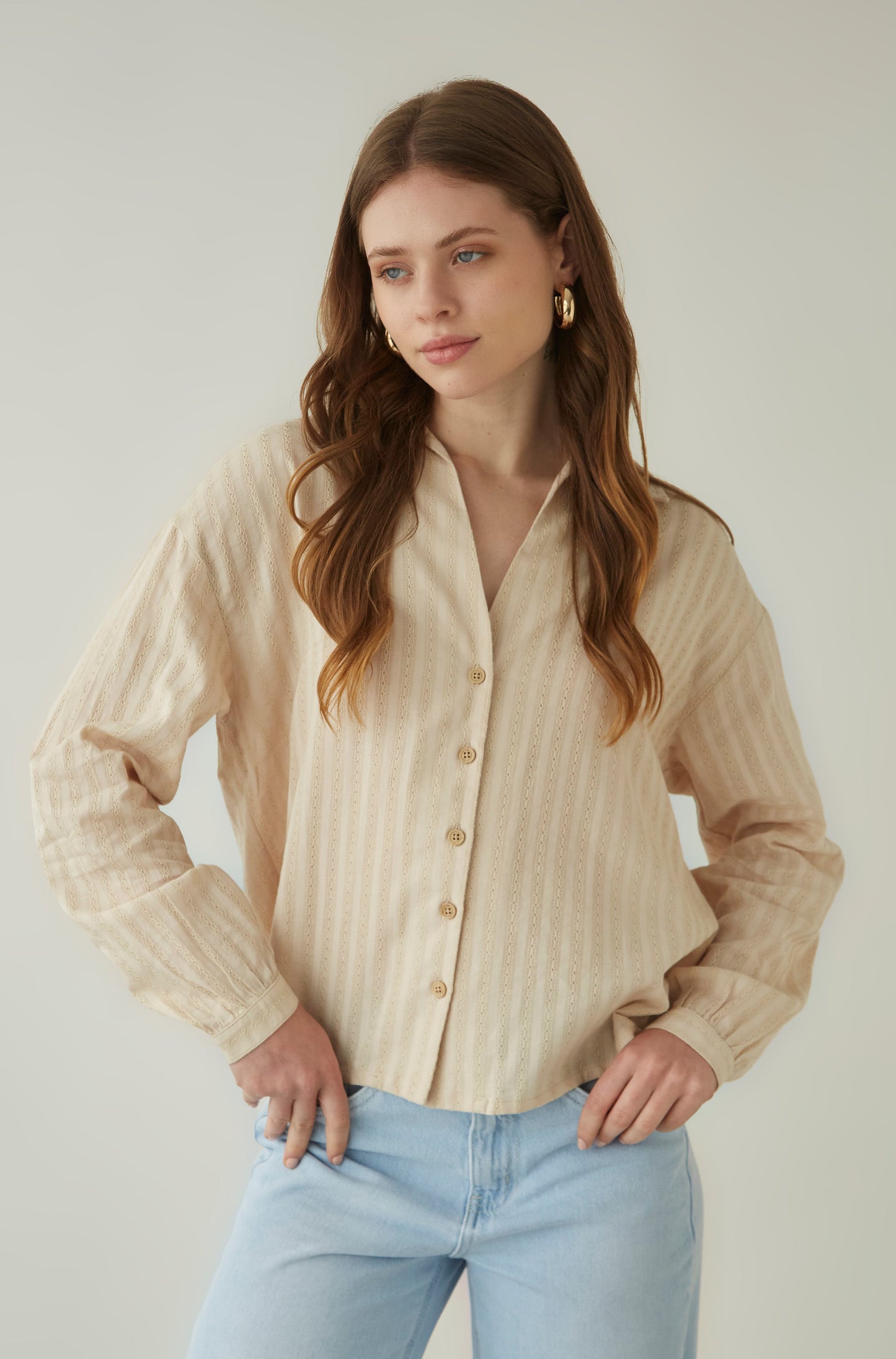Blusa Odette Nude