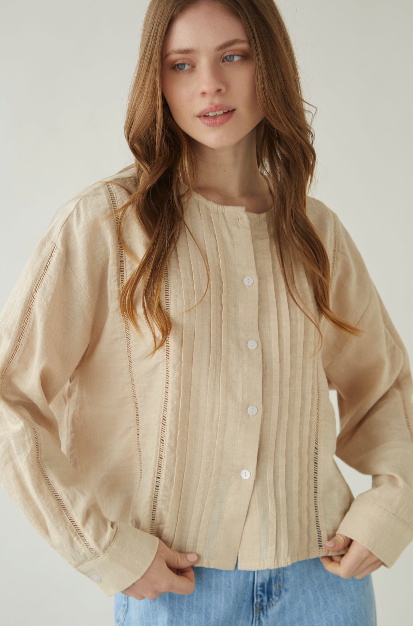 Blusa Pepy Beige