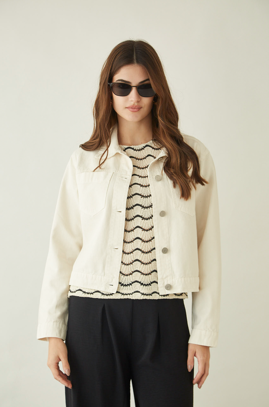 Chaqueta Bay Crema