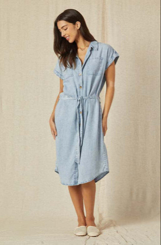 Vestido Malú Celeste