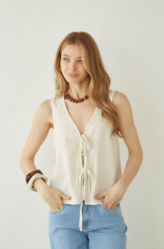 Blusa Young Beige
