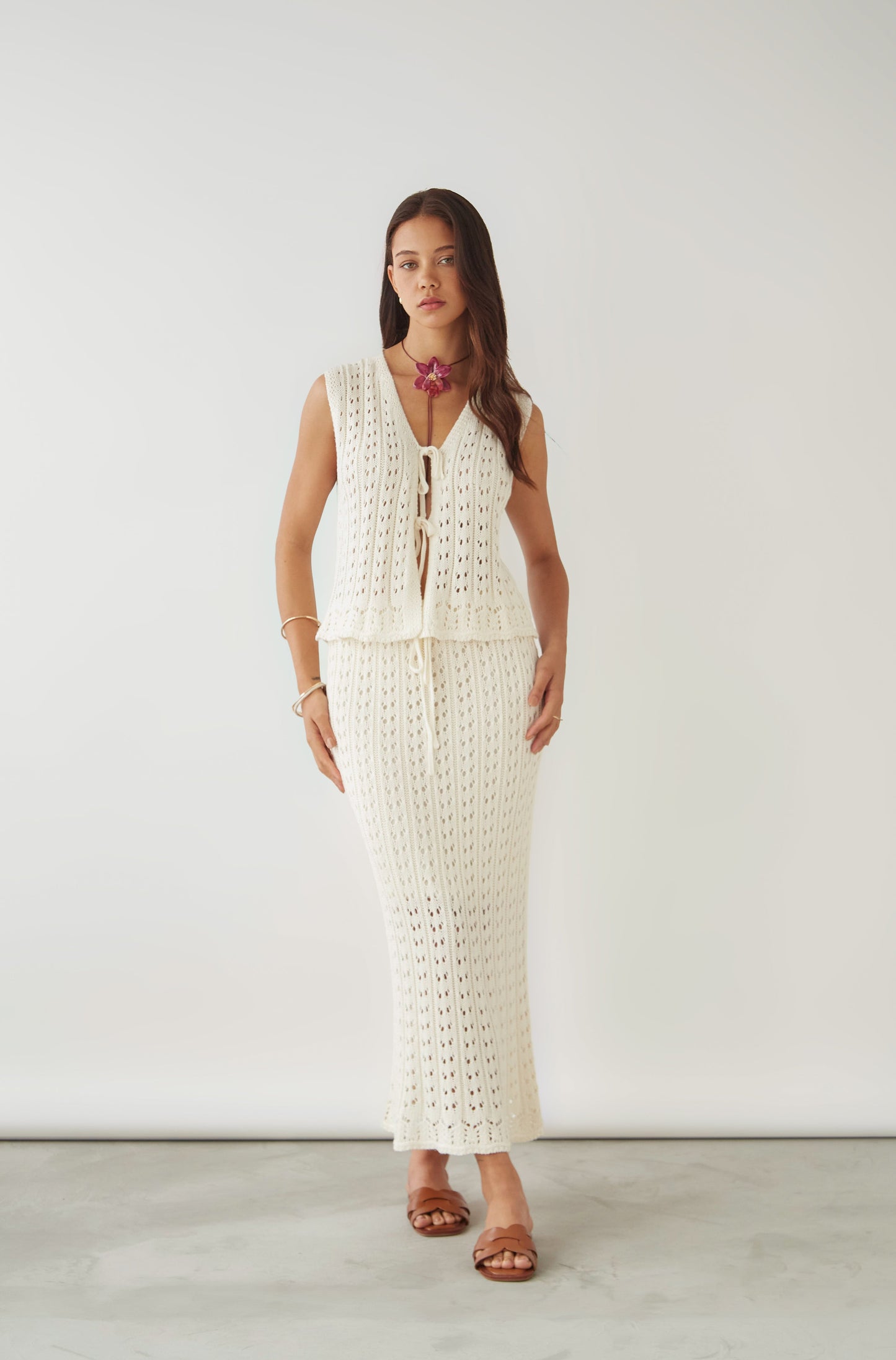 Falda Dust Crema