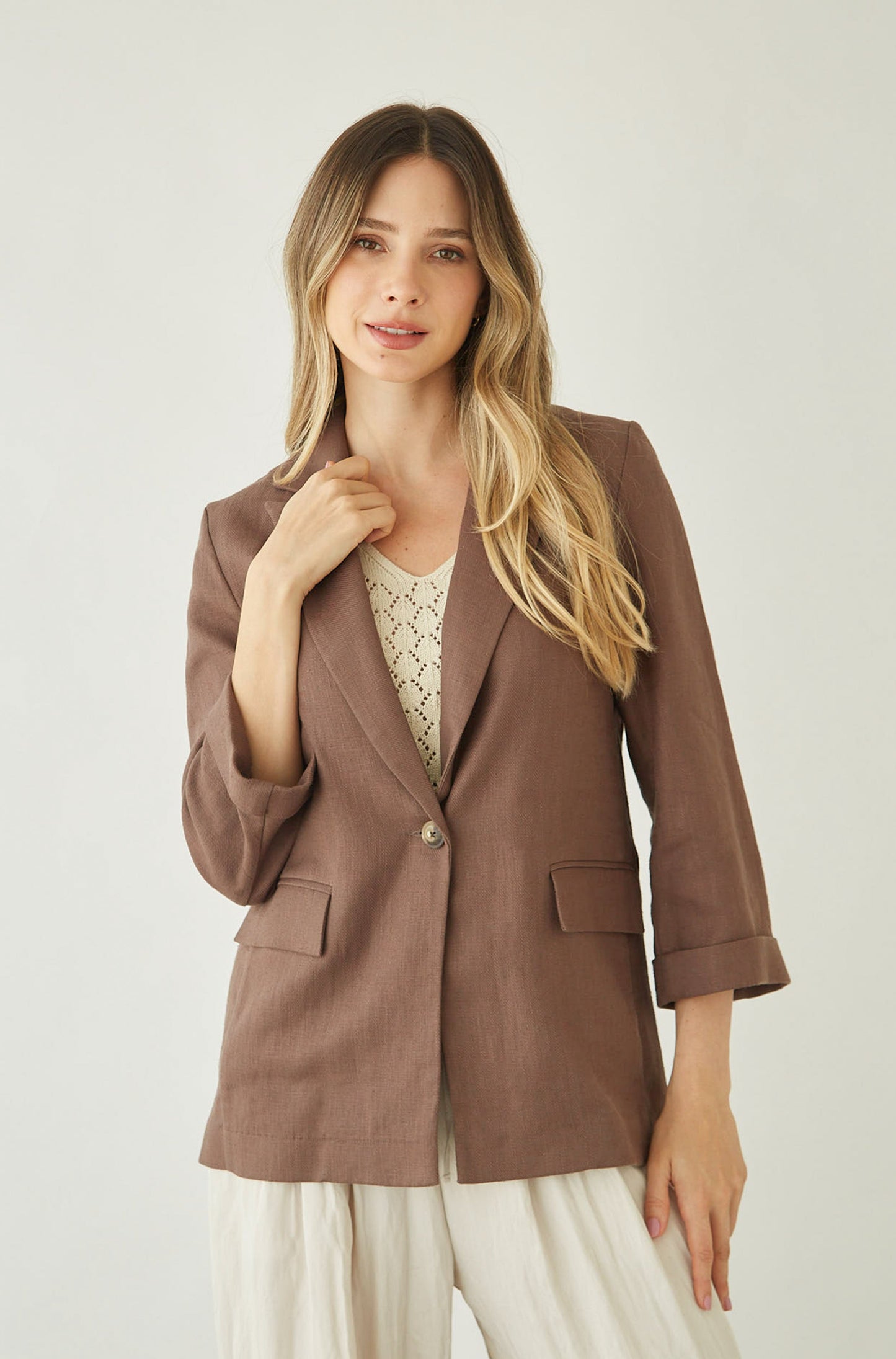 Blazer Flamenco Marron