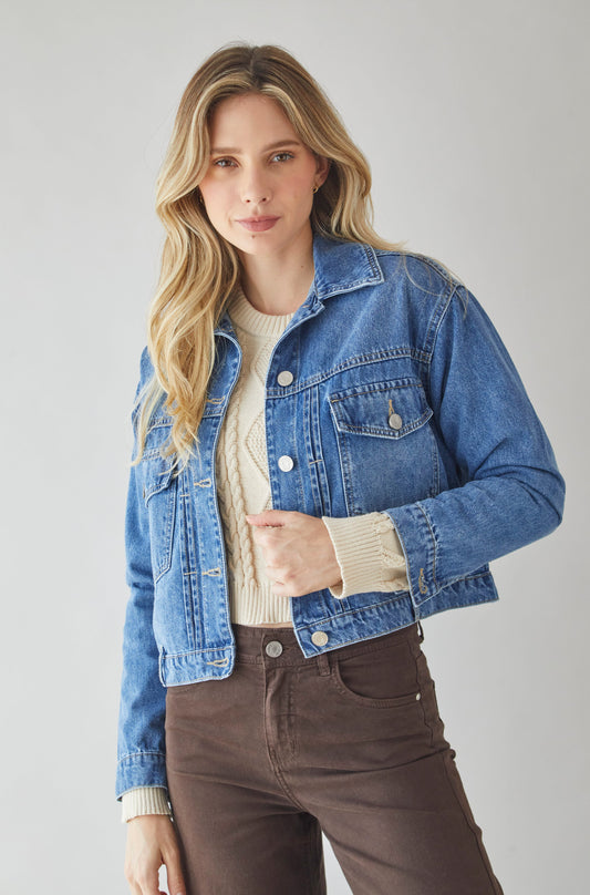 Chaqueta Sage Azul