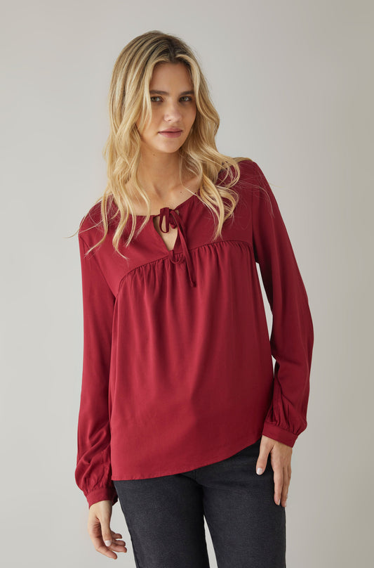 Blusa Paloma Guinda