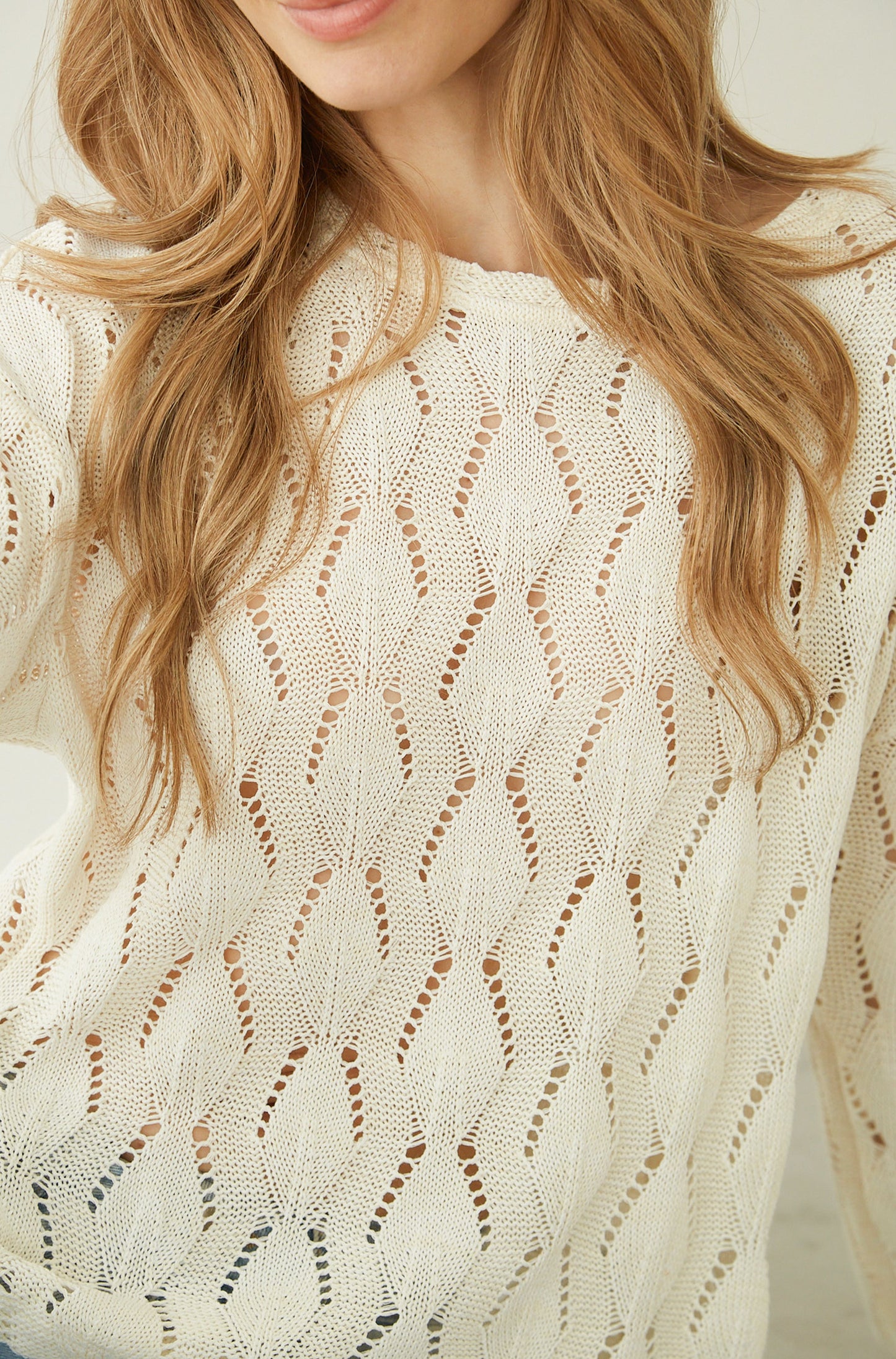 Blusa Waves Beige