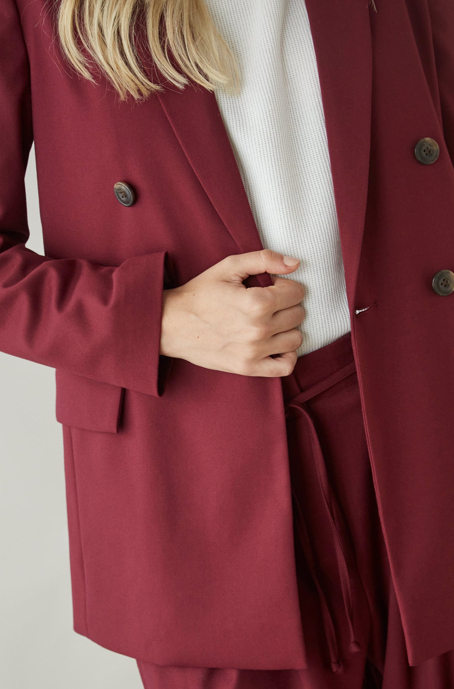 Blazer Bovary Guinda