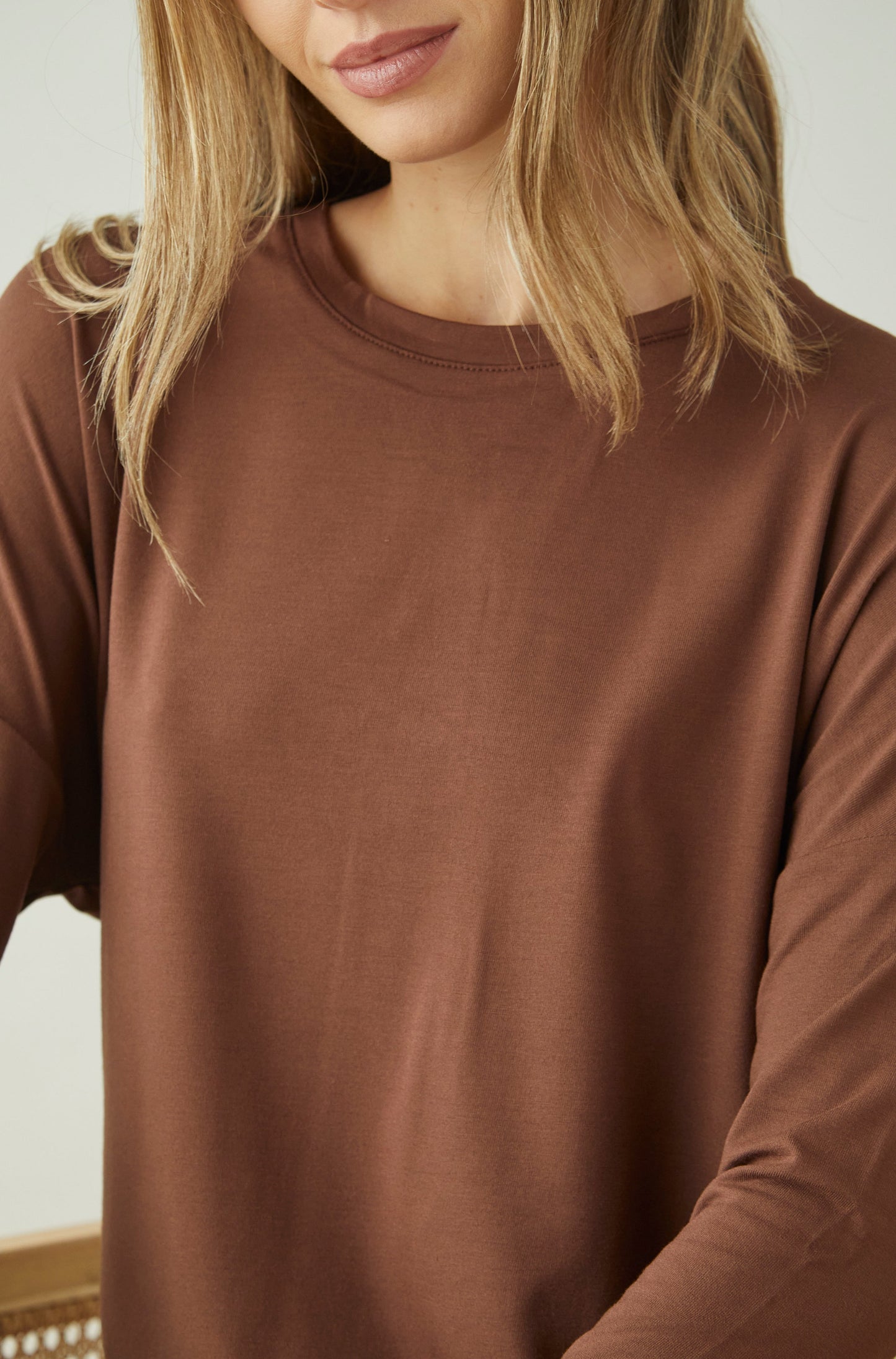 Blusa Eloise Marron