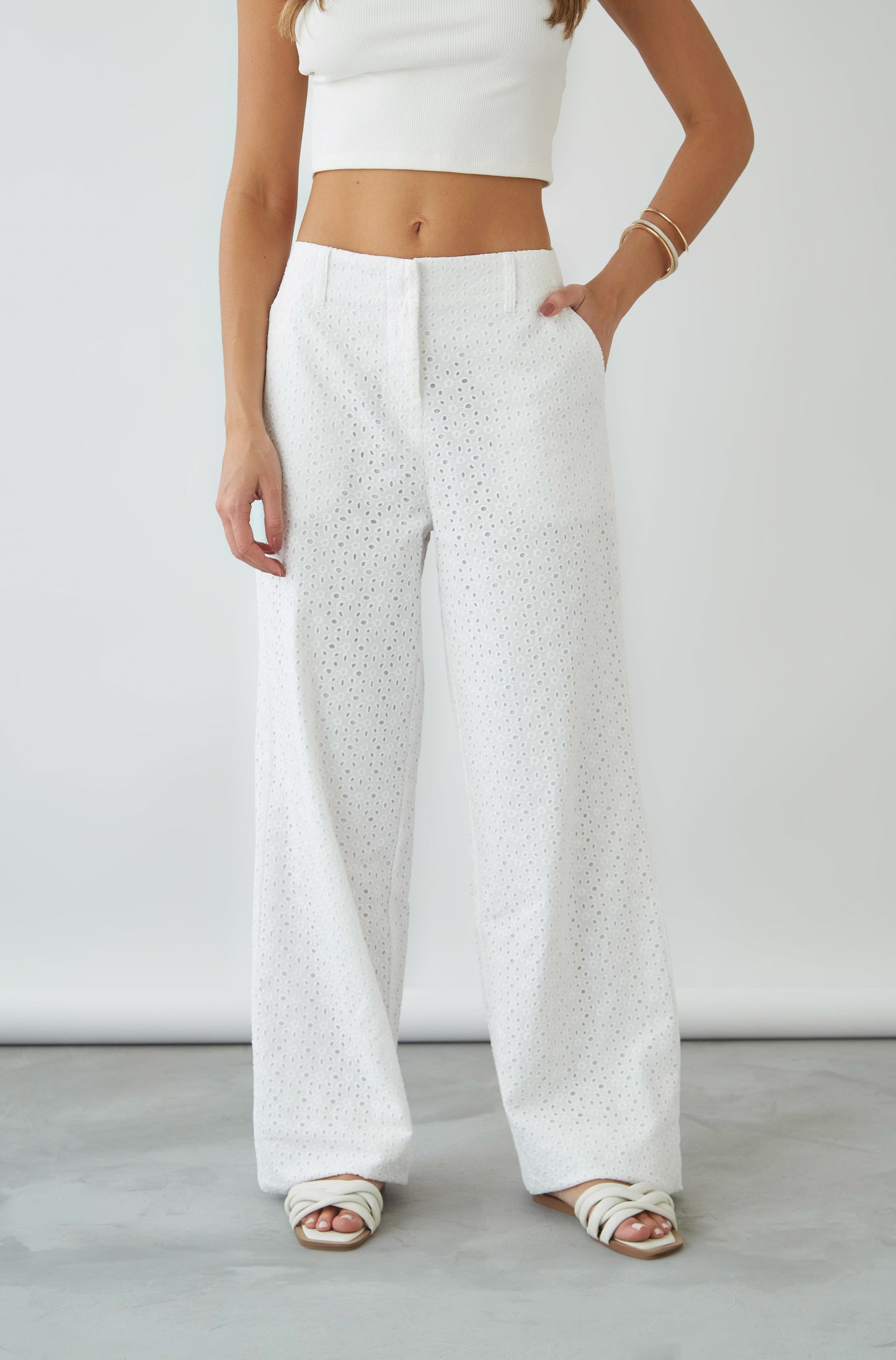 Pantalon Rose Off White