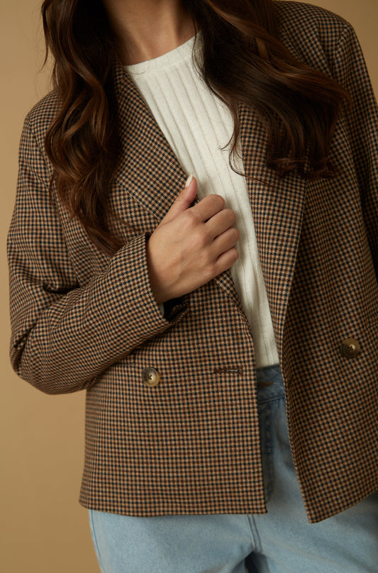 Blazer Greenfield Marron