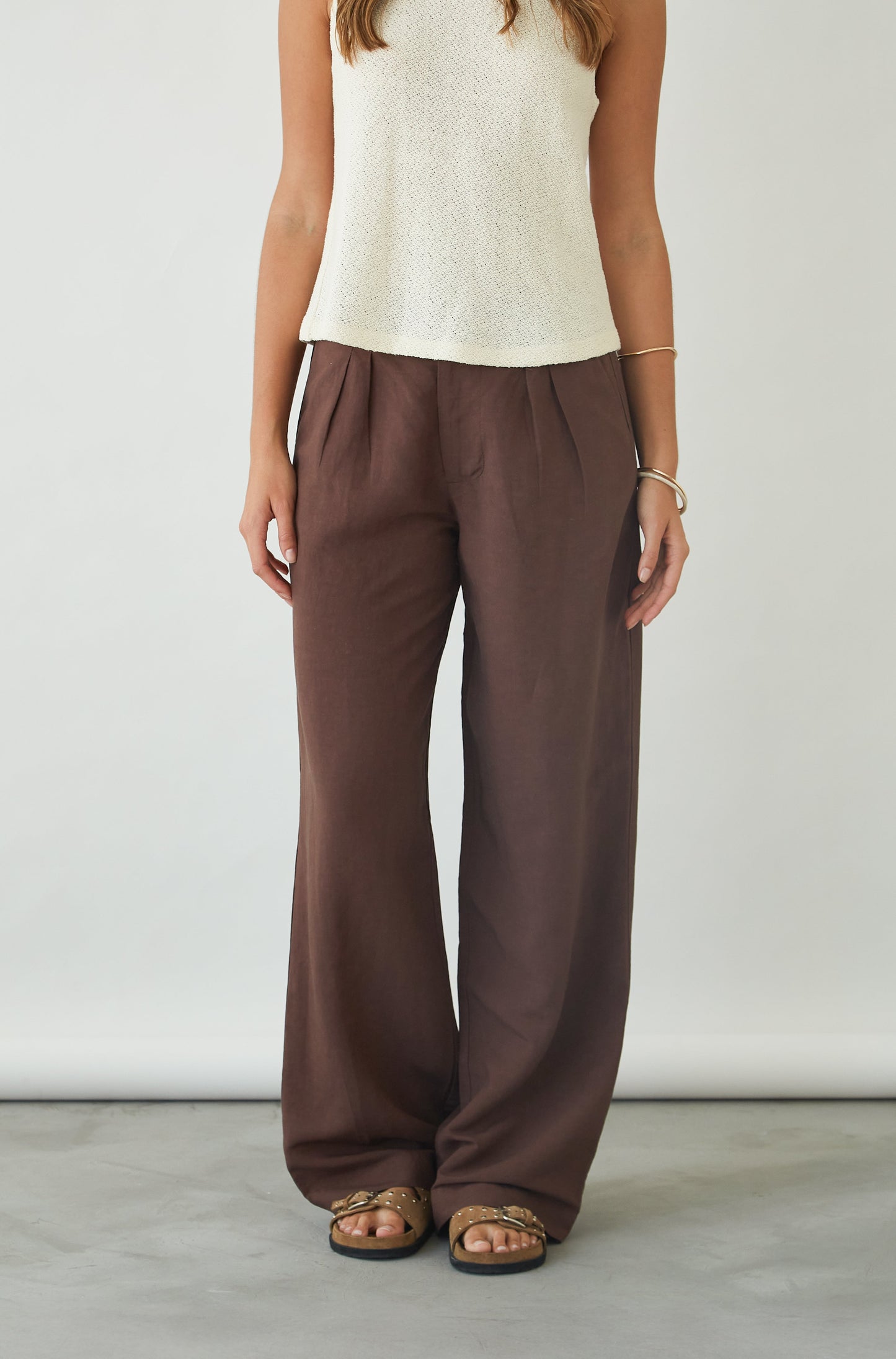 Pantalon Milena Marron