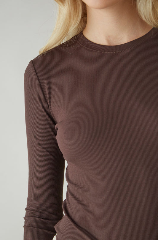 Blusa Treat Marron