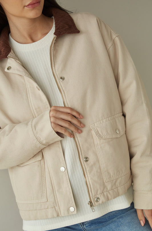Chaqueta Jaden Beige
