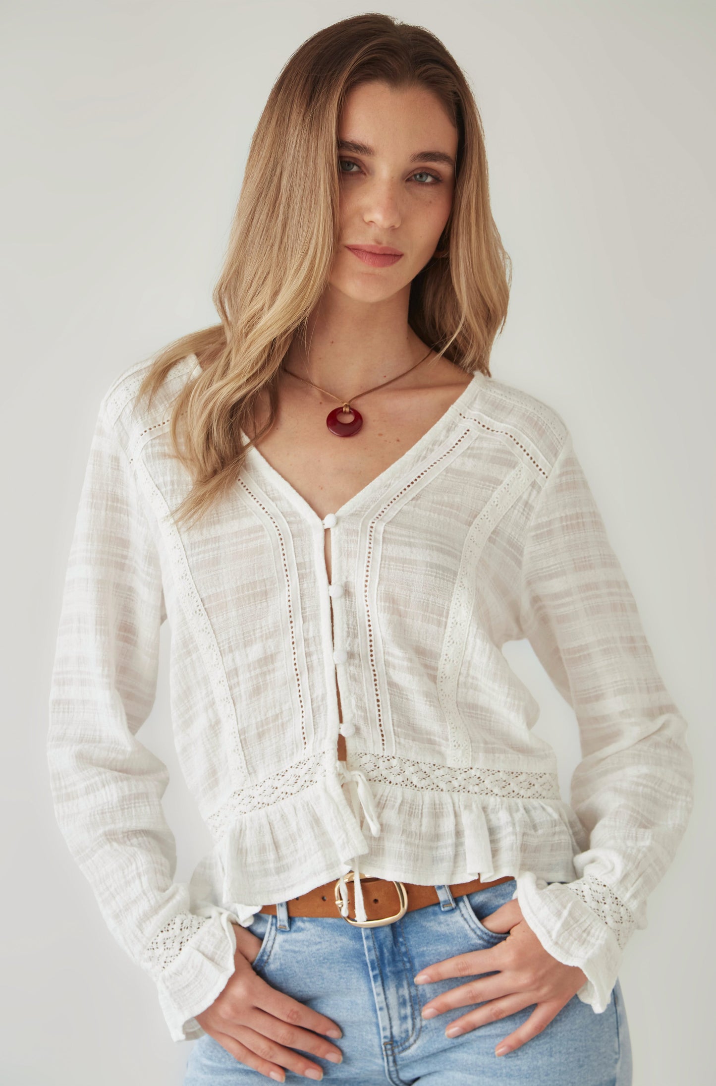 Blusa Natalia Off White