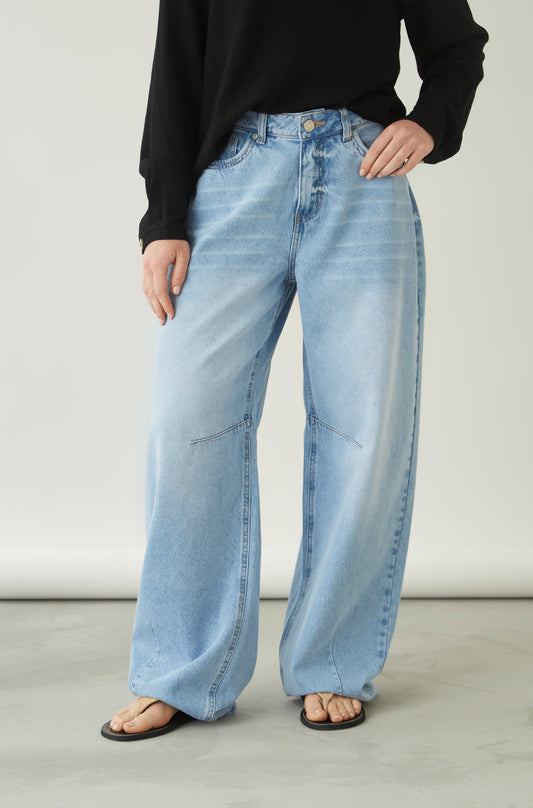 Jeans Eugenia Celeste