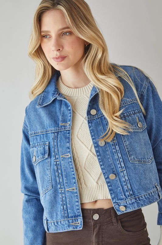 Chaqueta Sage Azul