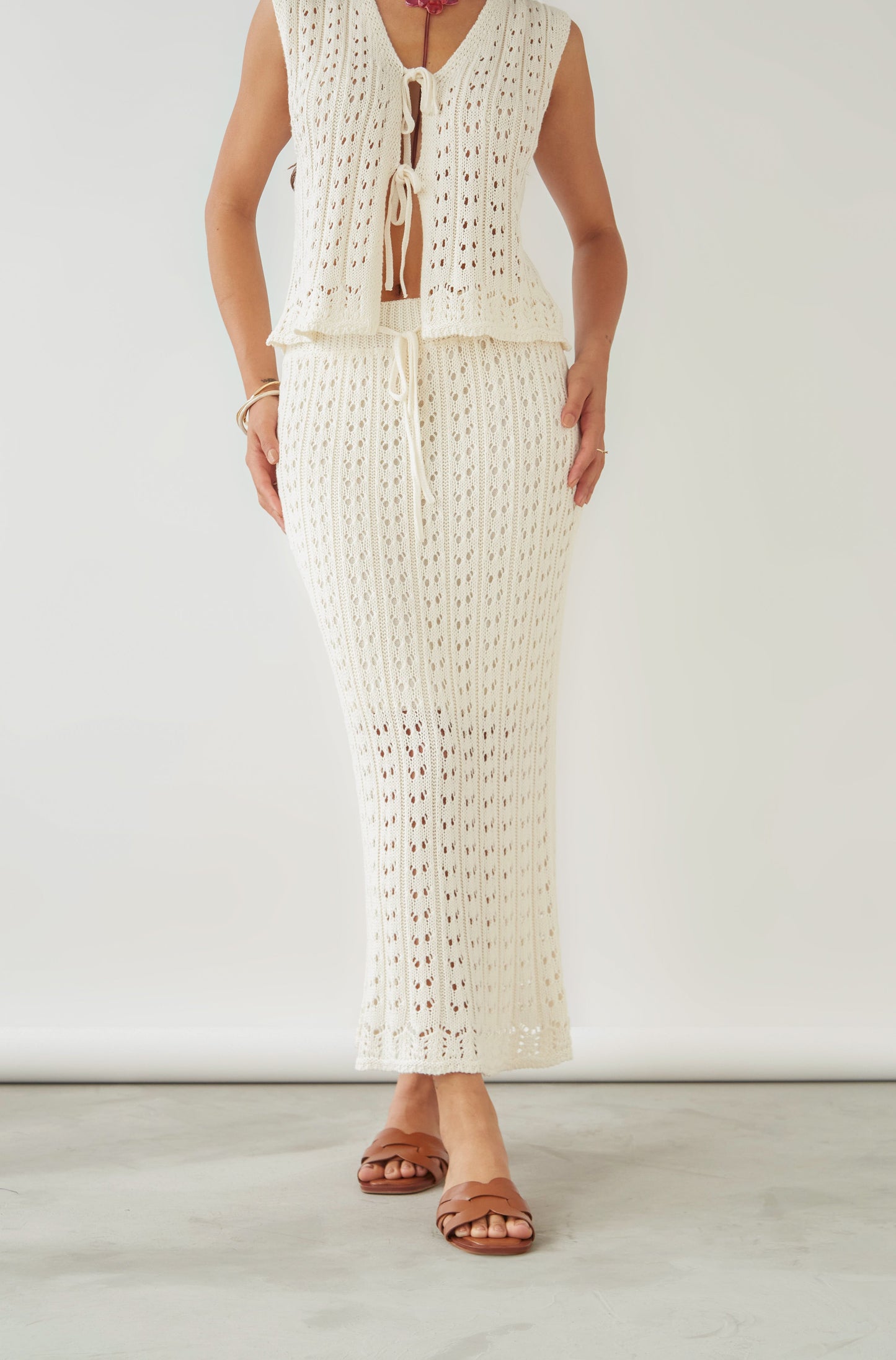 Falda Dust Crema