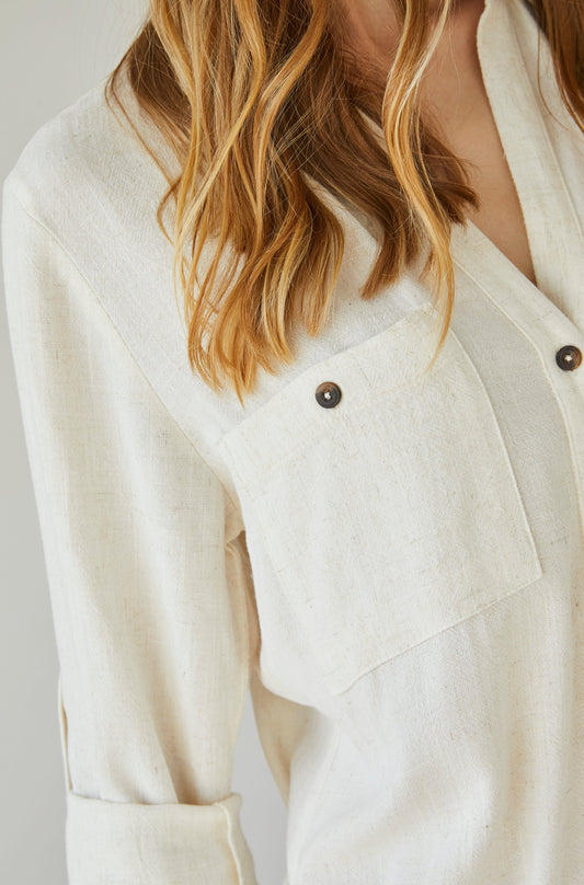 Vestido Grove Natural