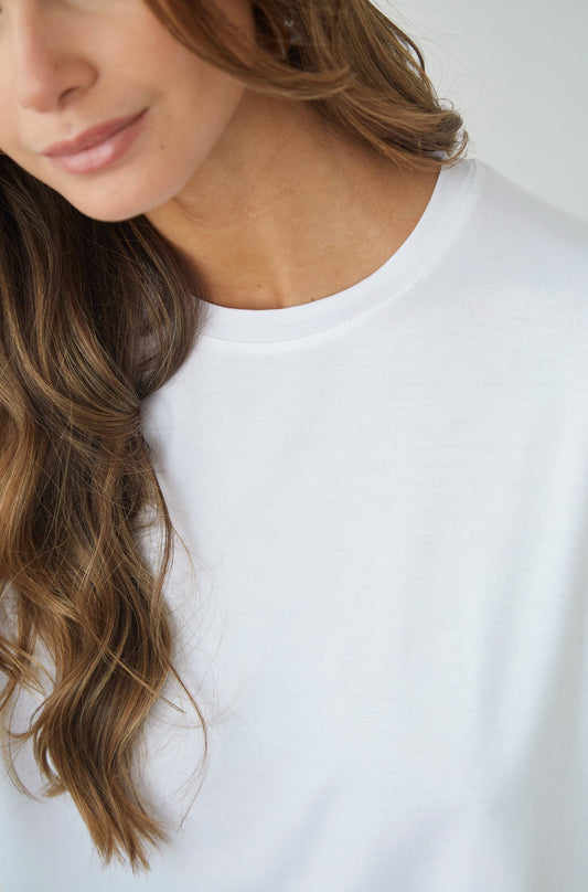 Blusa Split Off White