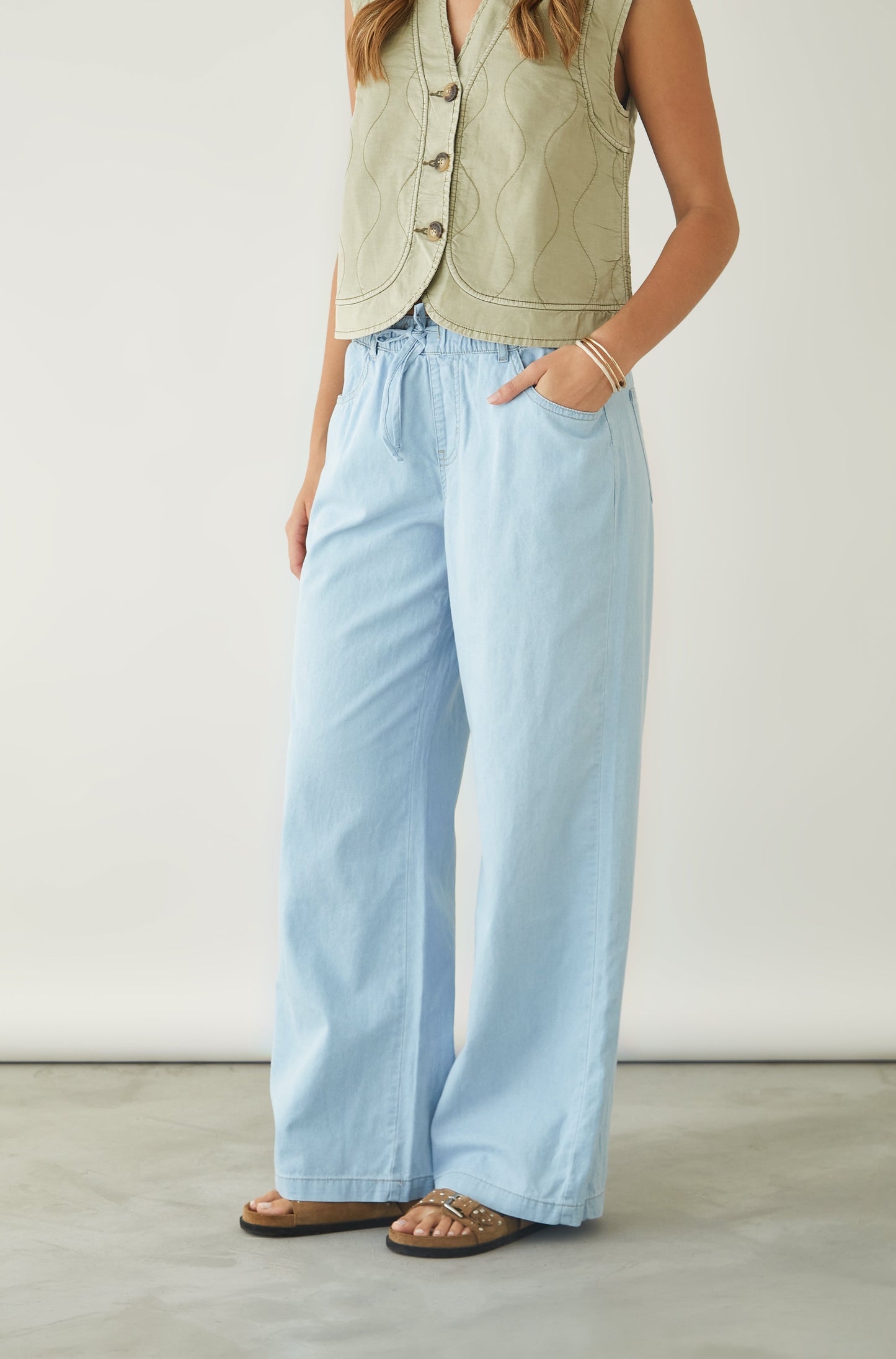 Jeans La Plata Celeste