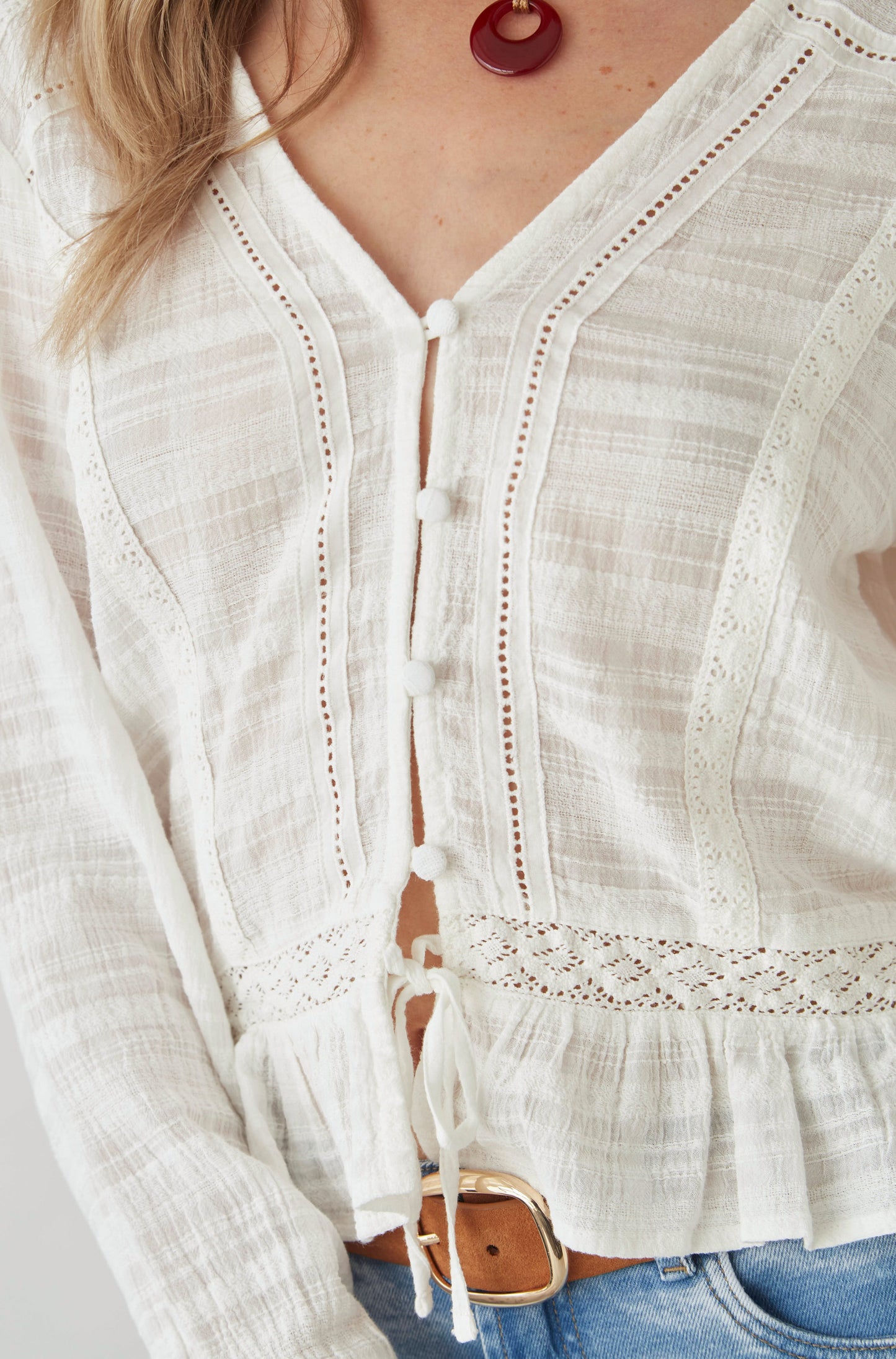 Blusa Natalia Off White